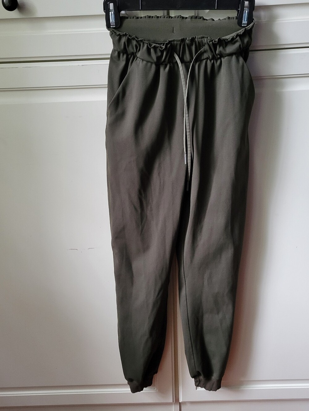 Lululemon Stretch High-Rise Jogger Dark Olive Green Womens 0